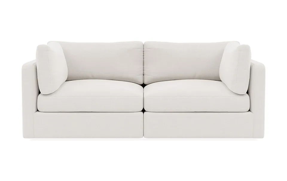 Tatum Modular Fabric Loveseat