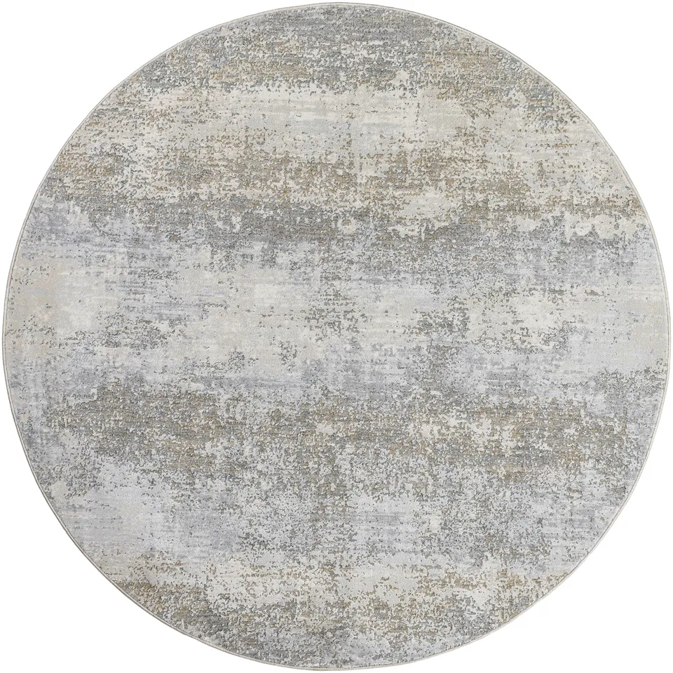 Brunswick Beige Indoor 5'3" x 5'3" Machine Woven Rug