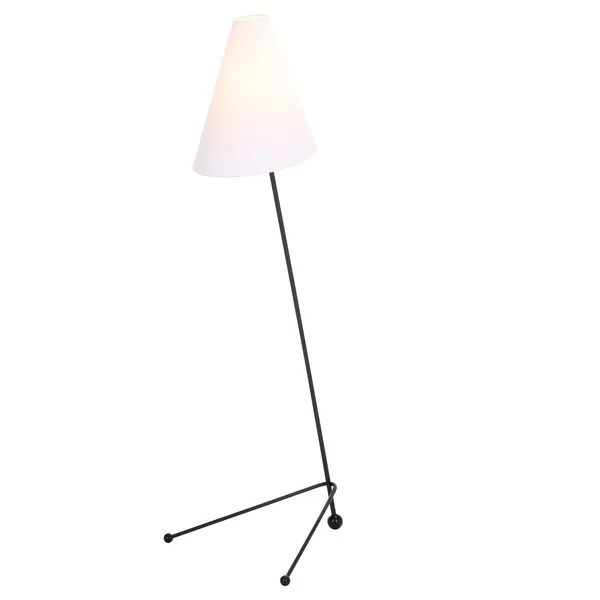 Norrie 62.5" Floor Lamp - Black