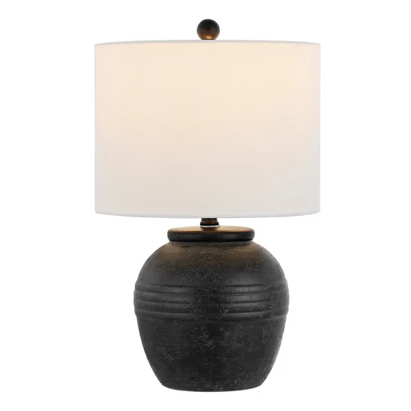 Naturi 20 Inch Table Lamp - Black