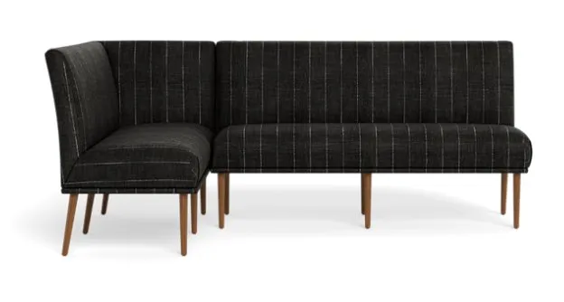 Dorian Upholstered Left Banquette with Tufting Option
