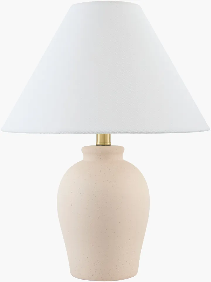 Besson  Painted 19"H x 14"W x 14"D Accent Table Lamp