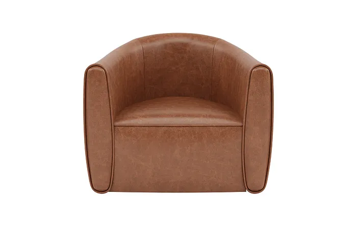 Lawson Leather Swivel Chair