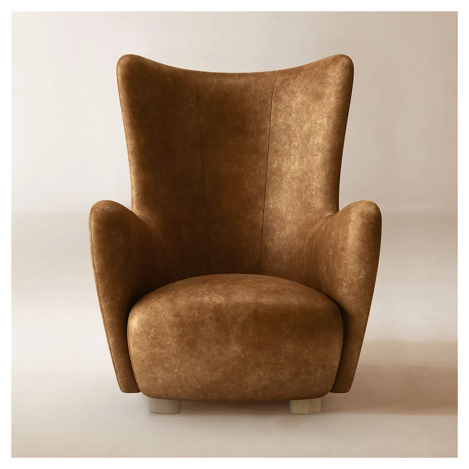 Bozzi Leather Chair Bello Saddle