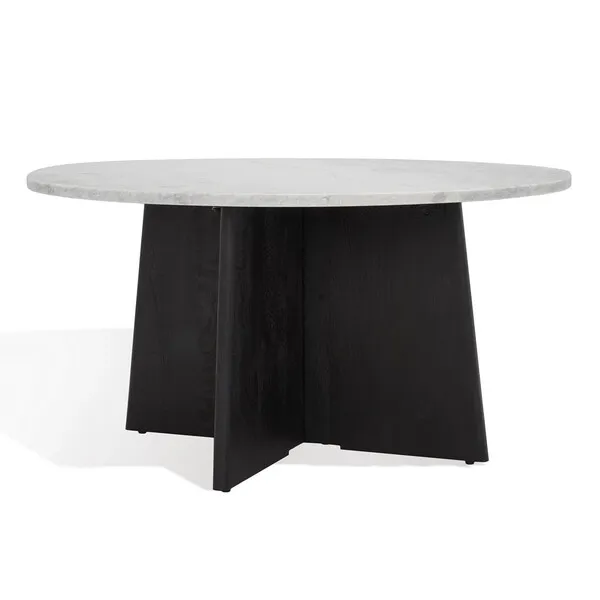 Madilynn Round Wood Coffee Table