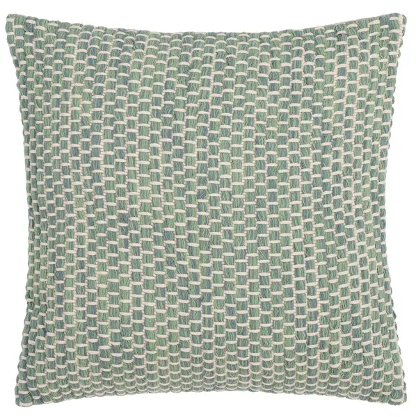 Ina 20 x 20 Cotton Pillow - Green