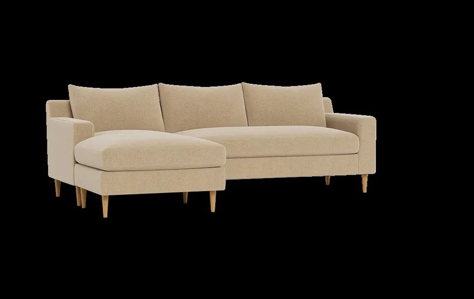 Sloan 3-Seat Reversible Chaise Sectional