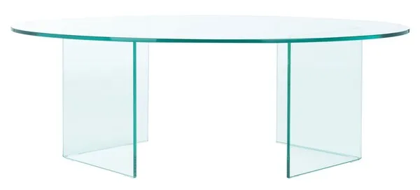 Carsten Tempered Glass Coffee Table - Clear