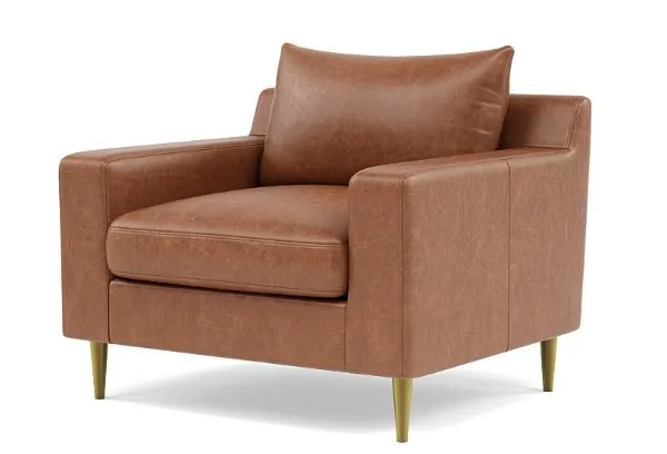 Sloan Leather Accent Chair