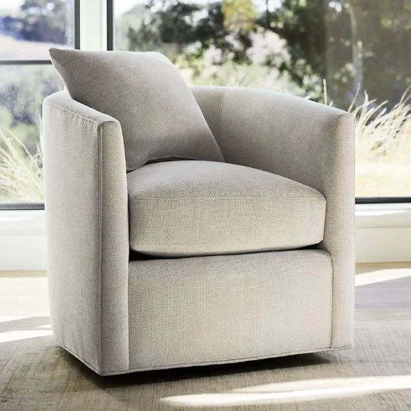 Drew Small Swivel Accent Chair