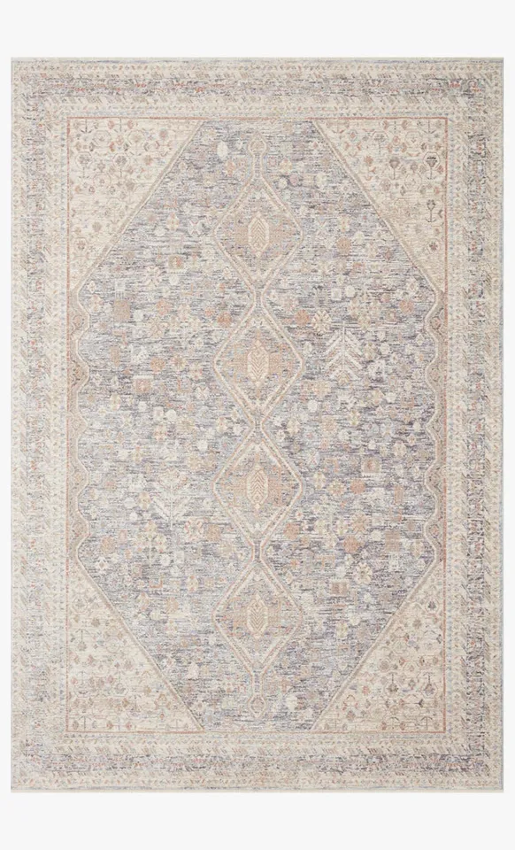 CARLISLE CAR-03 BLUE / IVORY 11'-6" x 15'-7"