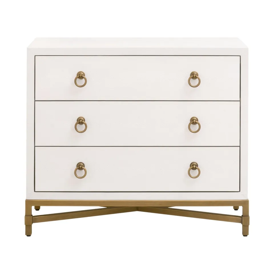 Strand Shagreen 3-Drawer Nightstand
