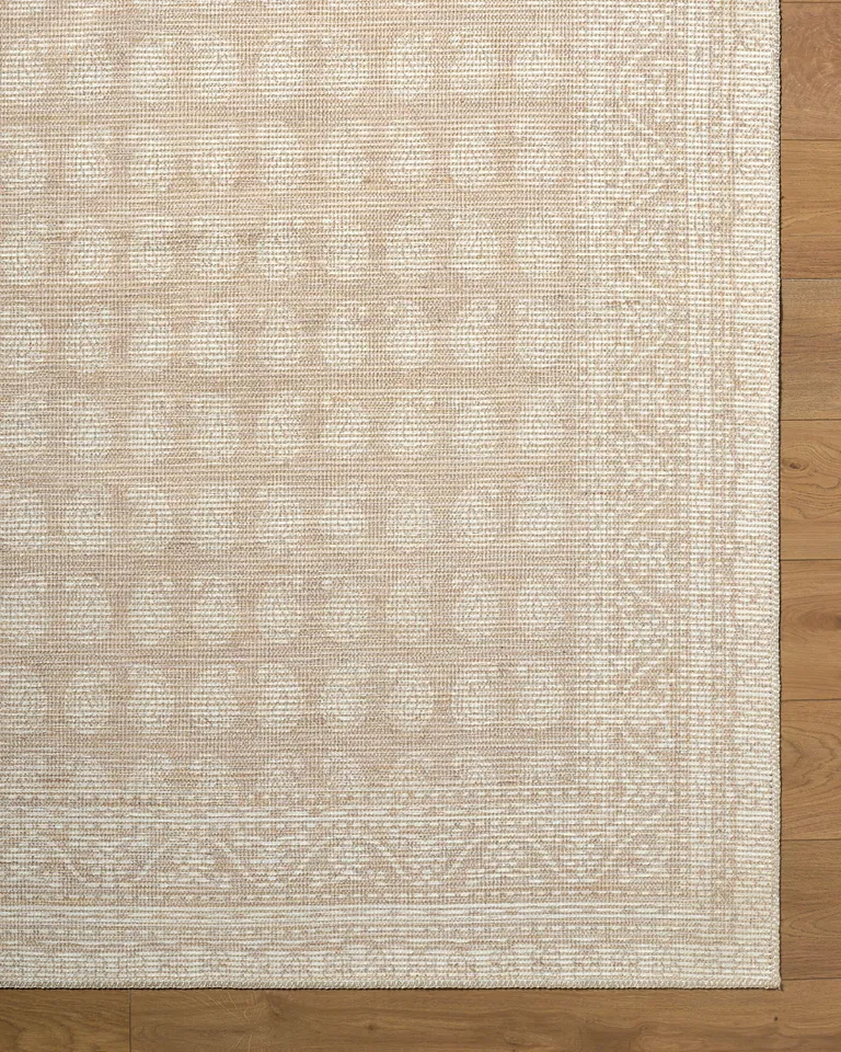 Alo Beige Indoor 7'10" x 10' Machine Woven Rug