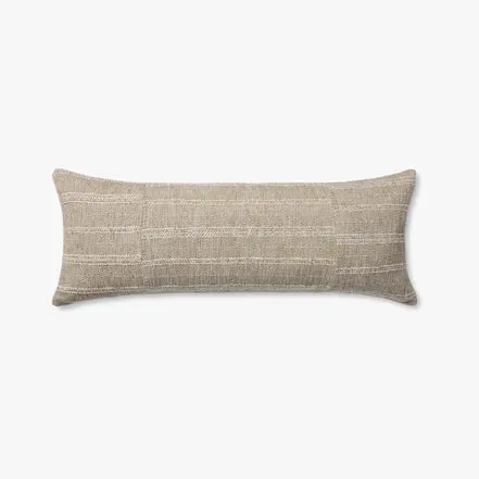 Amber Lewis x Loloi Mitzi Natural 13'' x 35'' Cover w/Down