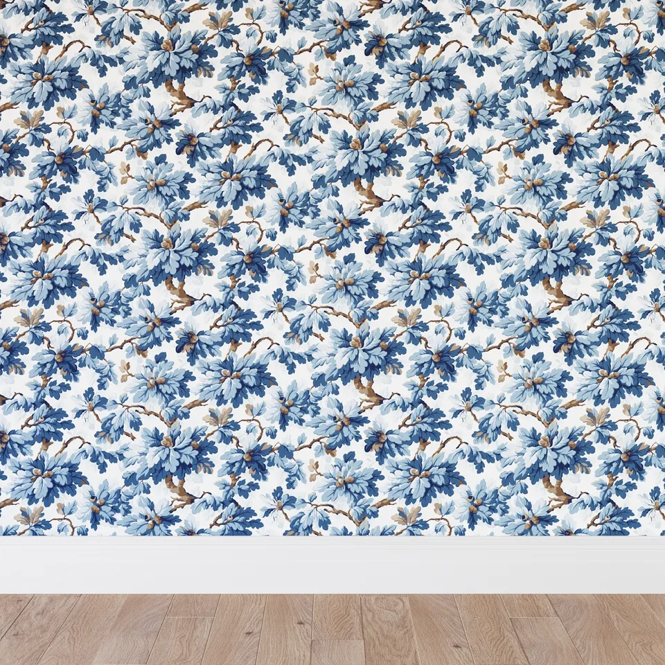 Traditional Wallpaper, Delft Woodland