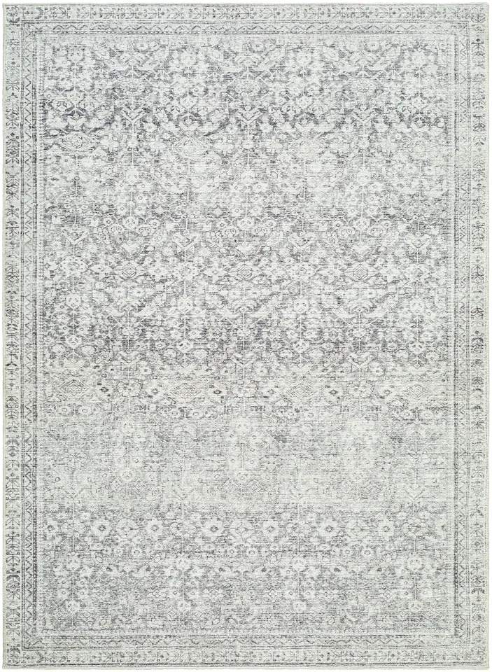 Collins Avenue Gray Indoor 9'11" x 14' Machine Woven Rug