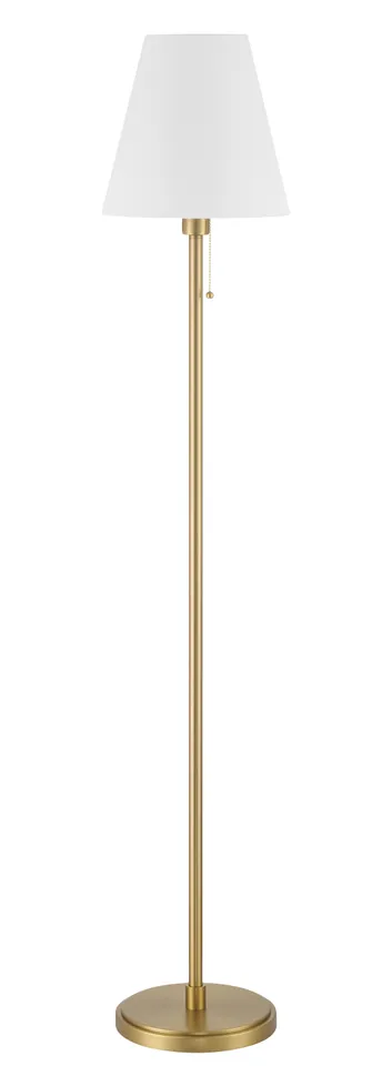 Berkeley Floor Lamp | Antique Brass