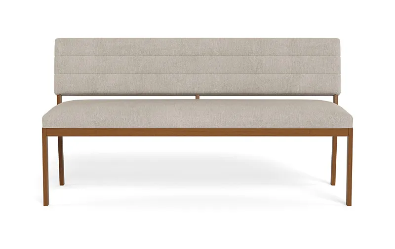 Nora Wood Framed Upholstered Bench