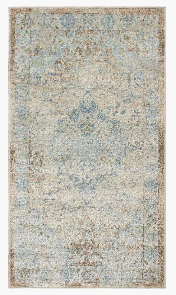 Lillian Yellow Indoor 9'2" x 12'4" Machine Woven Rug