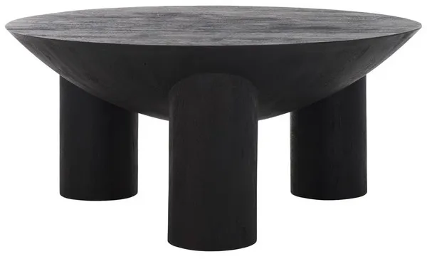 Calhoun Round Wood Coffee Table - Natural