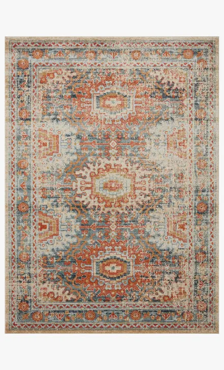 Jocelyn JOC-03 Mist / Multi 7'-10" x 10'