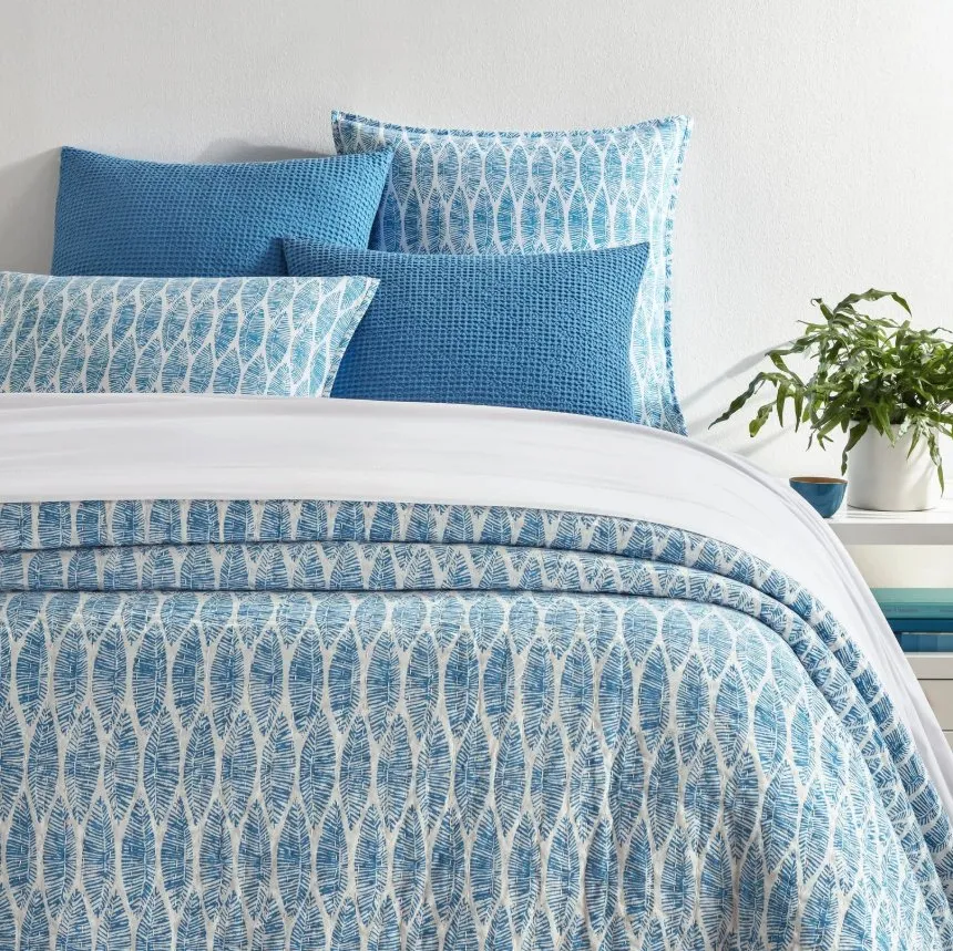 Patchwork Blue Coverlet