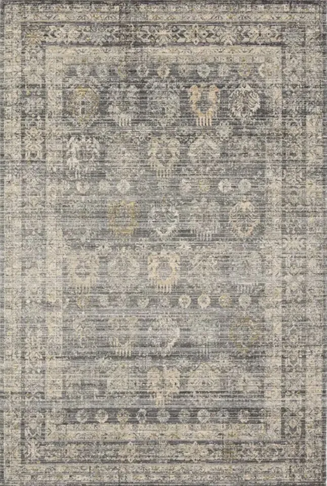 Positano TEJ01 Outdoor Medallion Yellow Area Rug (7'6"x9'7")