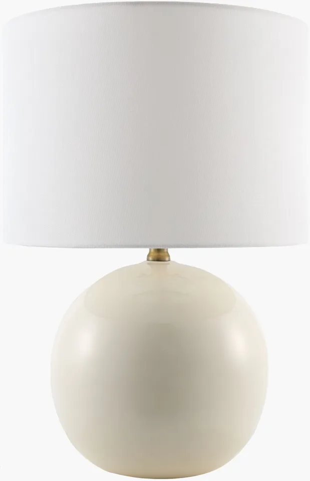 Alvary  High Gloss 20"H x 13"W x 13"D Accent Table Lamp