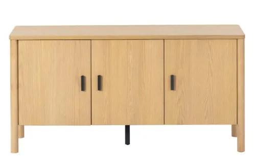 Jaylessa Wood 3 Door Sideboard
