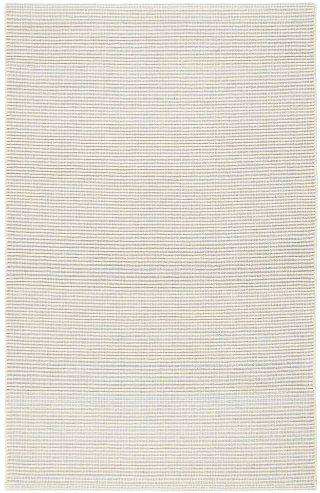 Haverhill French Blue/Ivory Handwoven Wool Rug