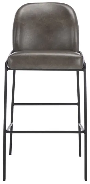 Ivey Bar Stool - Gray / Black