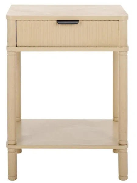 Thurston 1 Drawer Accent Table - Natural