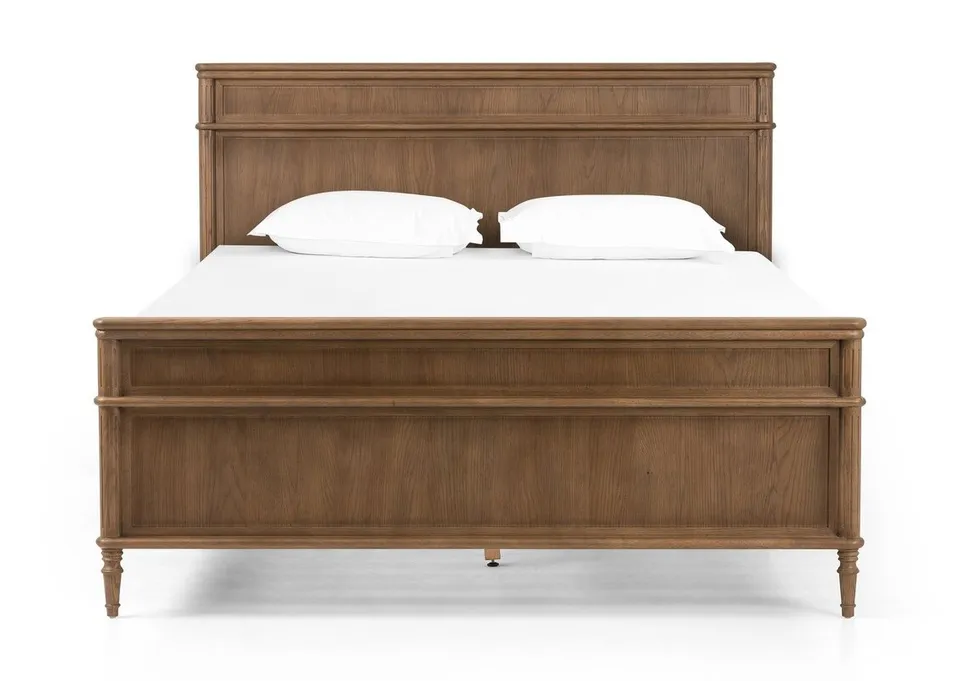 Toulouse Bed-Toasted Oak-Queen
