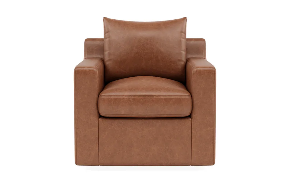 Sloan Leather Swivel Chair