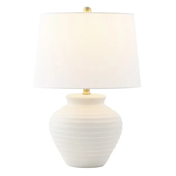Ledger 22.5" Table Lamp - Bone