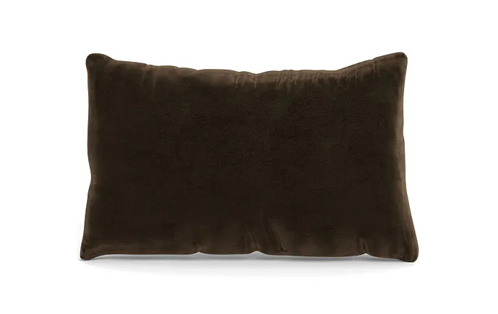 Throw Pillow 14" x 20", Bittersweet Performance Velvet, 14" x 20"