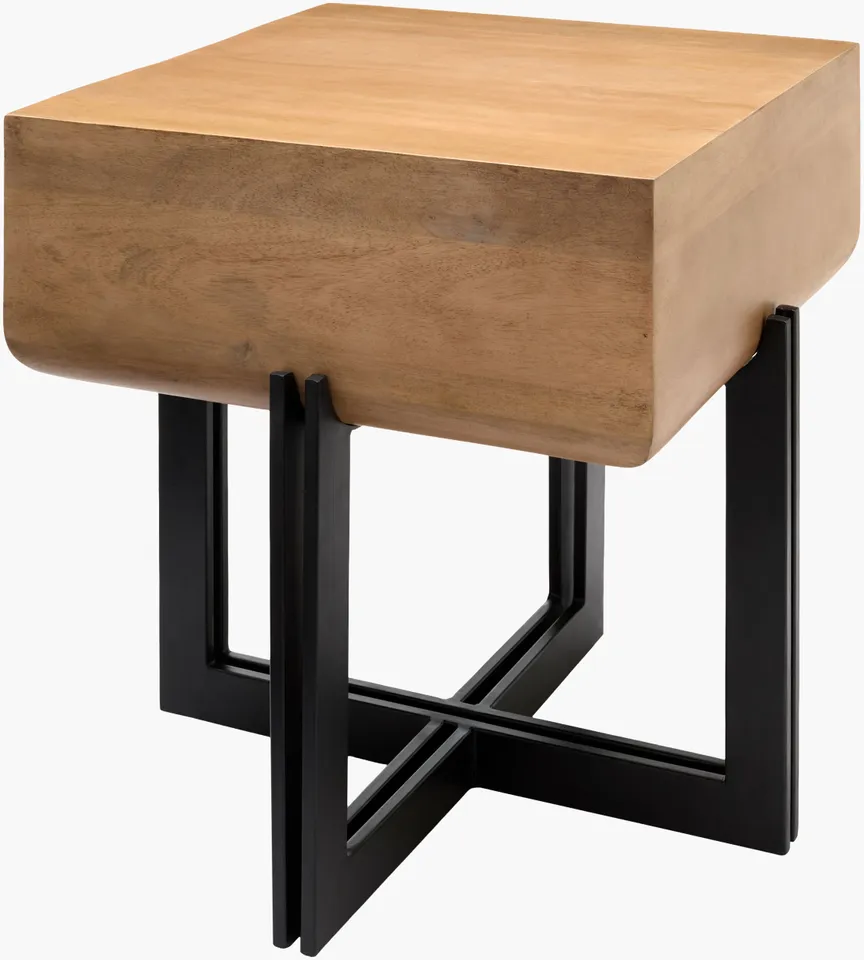 Lowmax  22"H x 20"W x 20"D End Table
