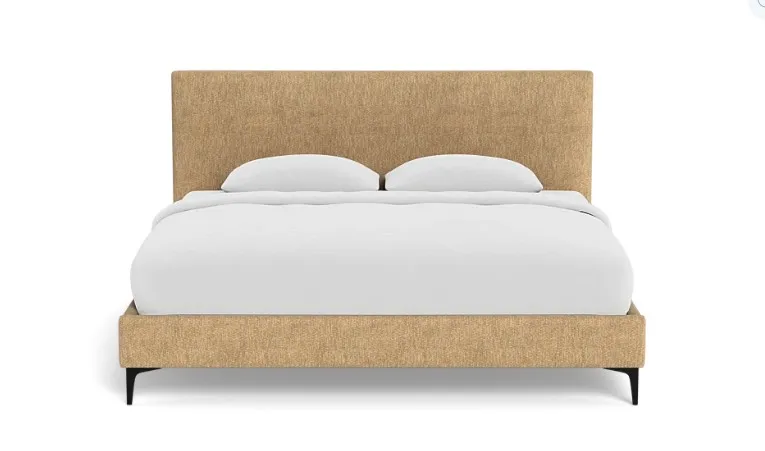 Lowen Upholstered Bed with Tufting Option