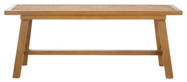 Henrik Cane Bench - Natural