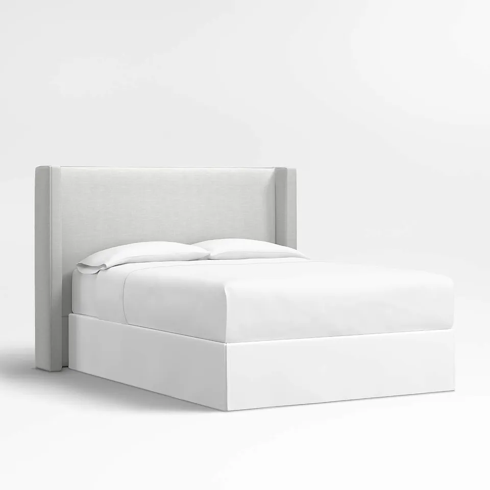 Arden 52" Oyster Grey Queen Upholstered Headboard