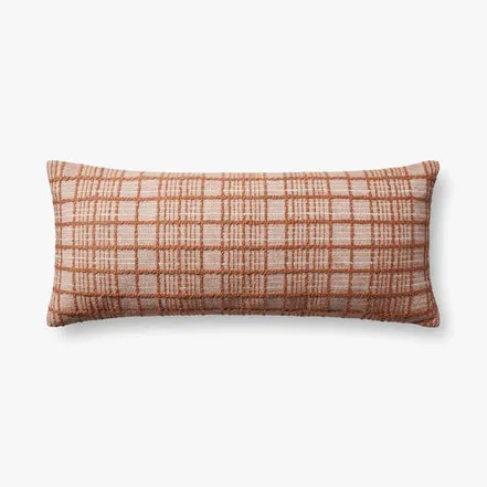 Magnolia Home by Joanna Gaines x Loloi Liv Rust 13'' x 35'' Cover w/Poly