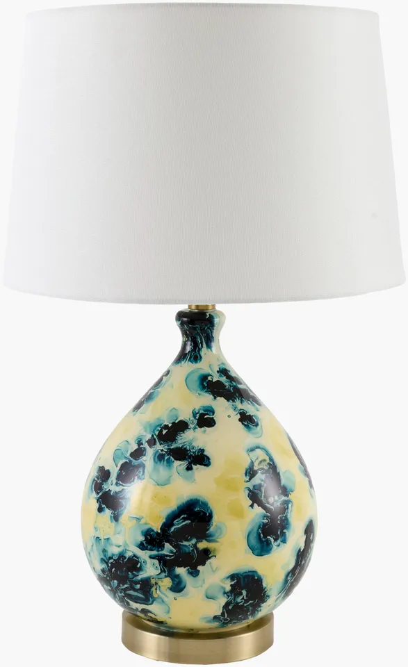 Snicarte  Painted 24"H x 15"W x 15"D Accent Table Lamp