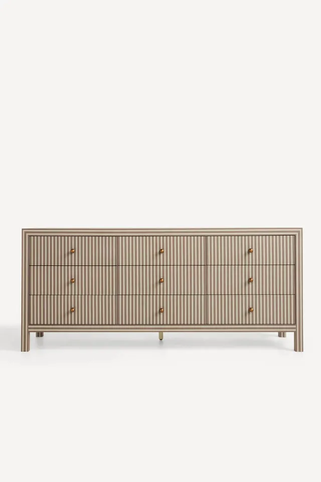 Hale Canvas Nine-Drawer Dresser