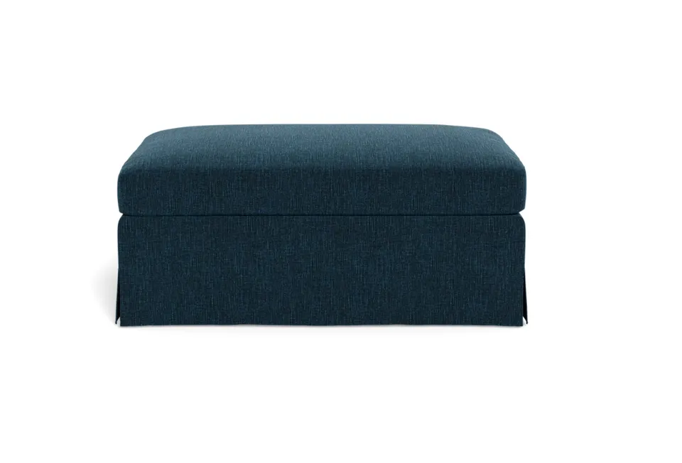 Sloan Slipcovered Ottoman