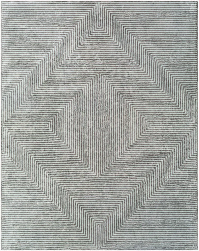 Quartz Green Indoor 10' x 14' Handmade Rug