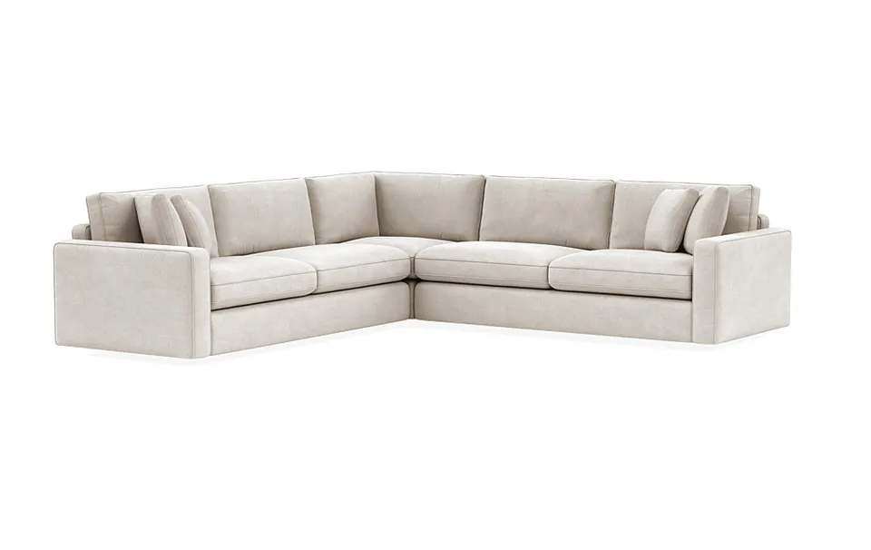James 3-Piece 4-Seat Corner Sectional