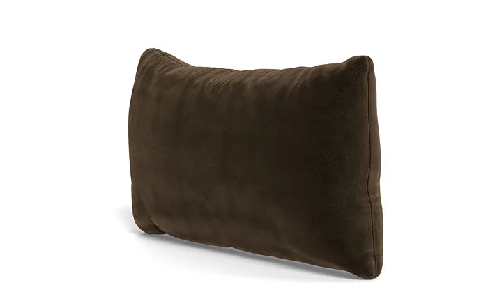 Throw Pillow Cover 14" x 20", Bittersweet Performance Velvet, 14" x 20"