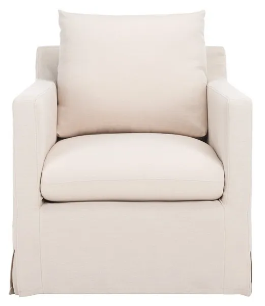 Hadara Swivel Accent Chair - Bone