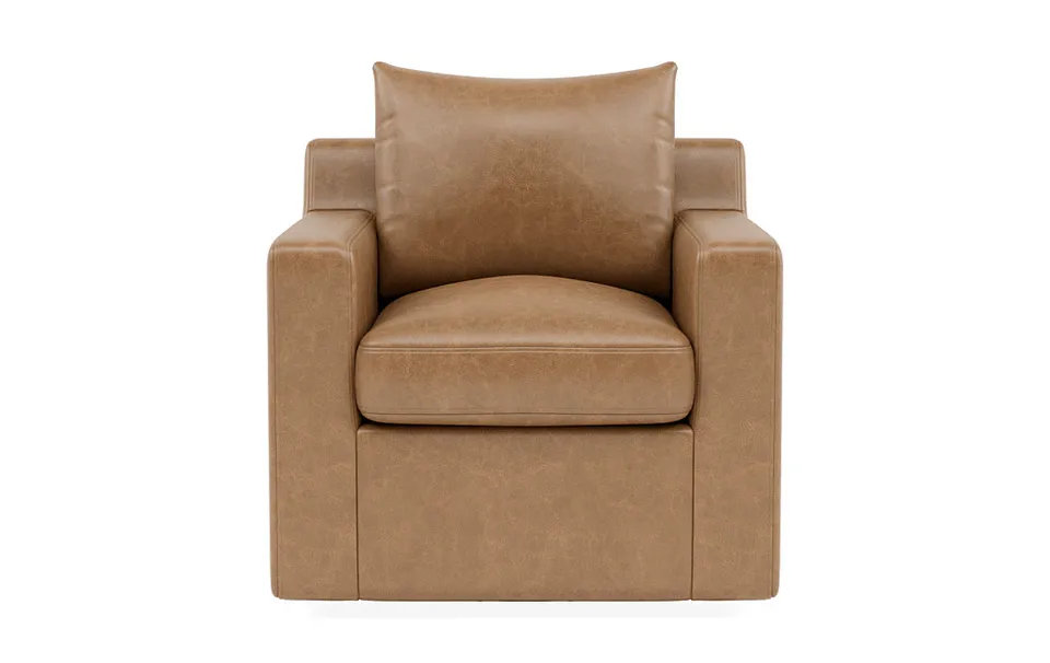 Sloan Leather Swivel Chair