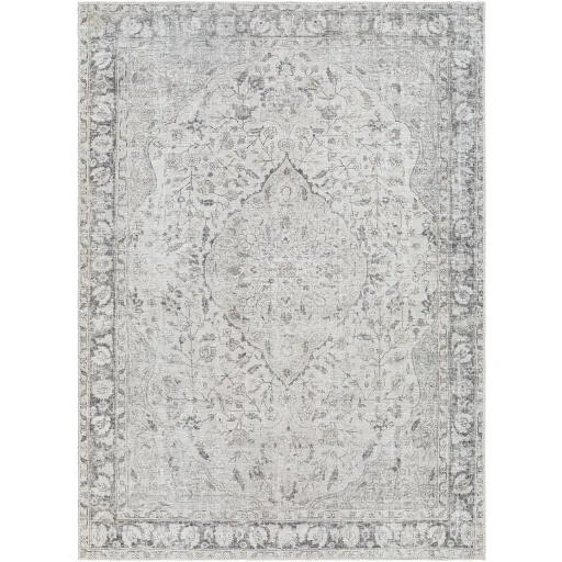 Amelie Gray Indoor 8'10" x 12' Machine Woven Rug